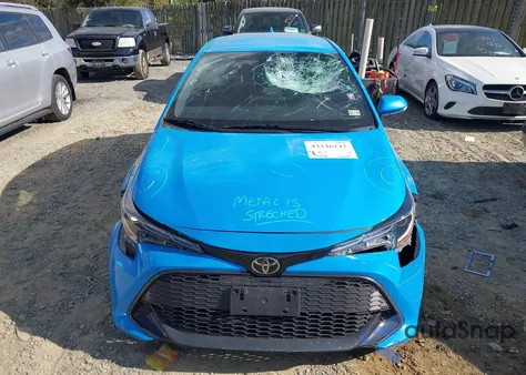2019 Toyota Corolla Se from USA, damaged, VIN JTNK4RBE6K3014914